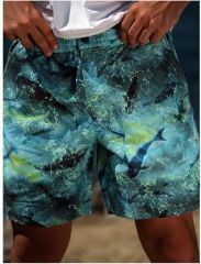 Stafu Latitude Mayo Şort - Shark Lime