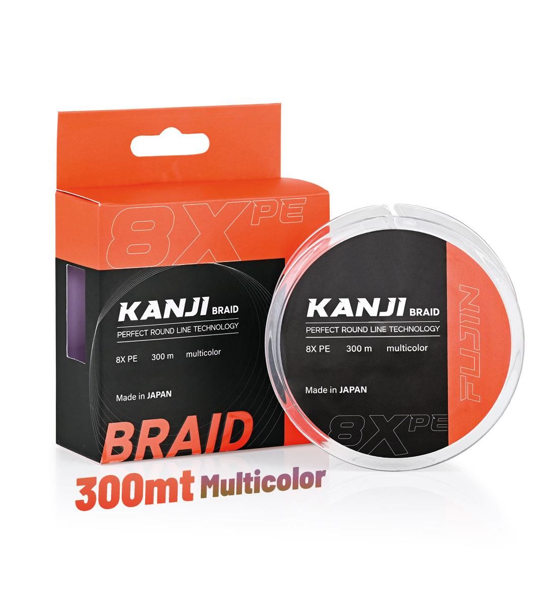 Fujin Kanji 8X 300MT Multi Color Pe Line İp