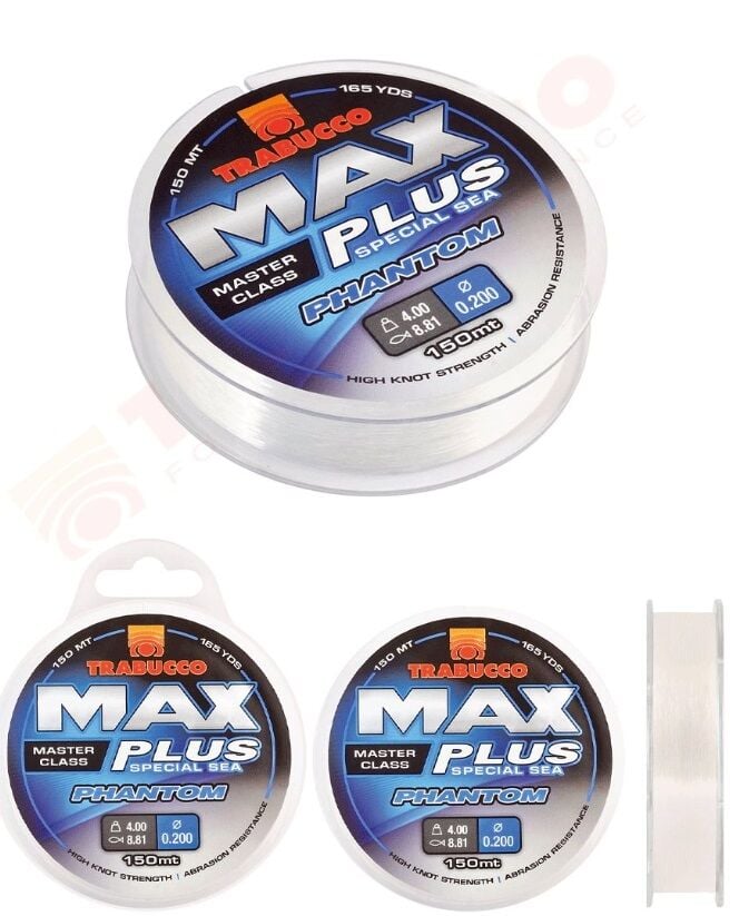 Trabucco Max Plus Phantom 150mt Olta Misinası 0,25mm