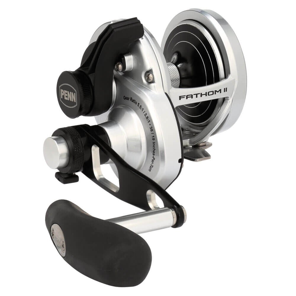 Penn Fathom II FTHII15XNLD2LH 2-Speed Lever Drag Reel