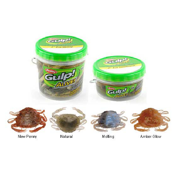 Berkley Gulp Alive Peeler Crab Naturel
