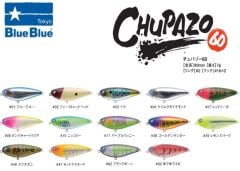 BlueBlue CHUPAZO 60mm 7gr Suni Yemler