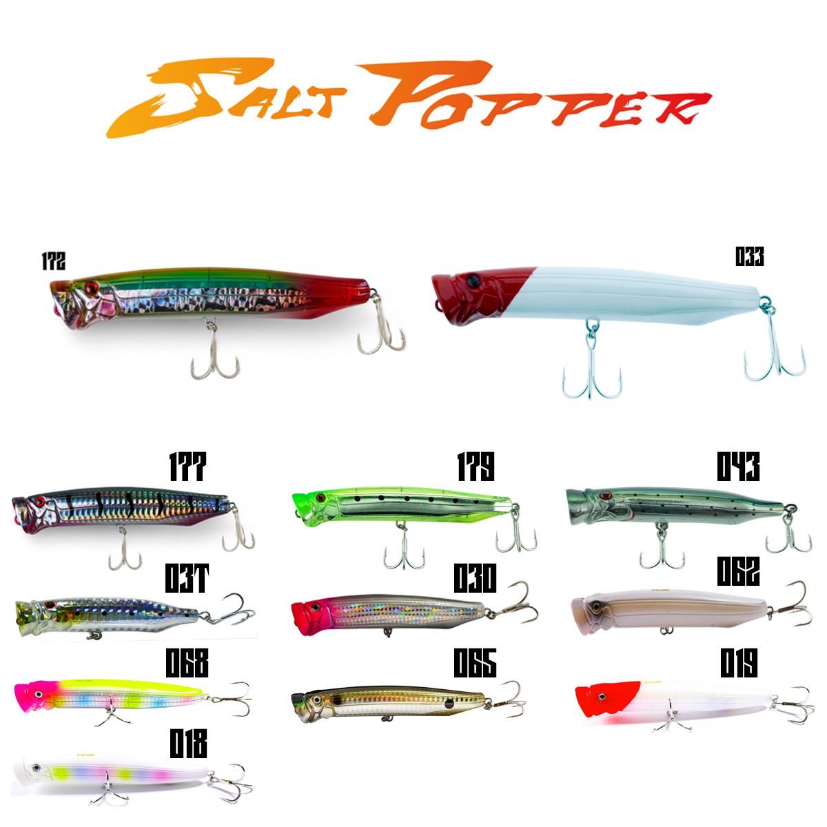 Fujin Salt Popper 120mm 30gr Su Üstü Yem