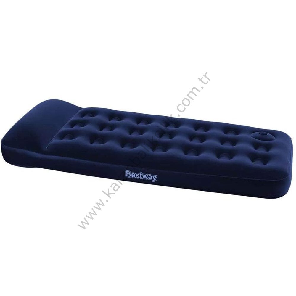 Pavillo 67223 Jr Twin Pompalı Mavi Şişme Yatak