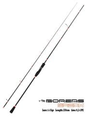 Fujin Boreas Bream 230cm 1-15gr Orange FBSB-762K