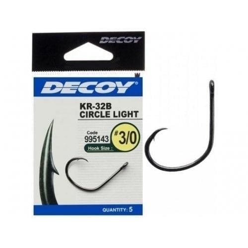DECOY KR-32B Circle Light Black Nickel Olta İğnesi No:2