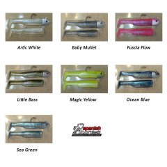 Spanish Lures Real Sasan Combo 120 Silikon Yem