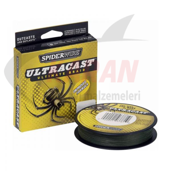 Spider Wire Ultracast Low-Vis Green 0,25 mm
