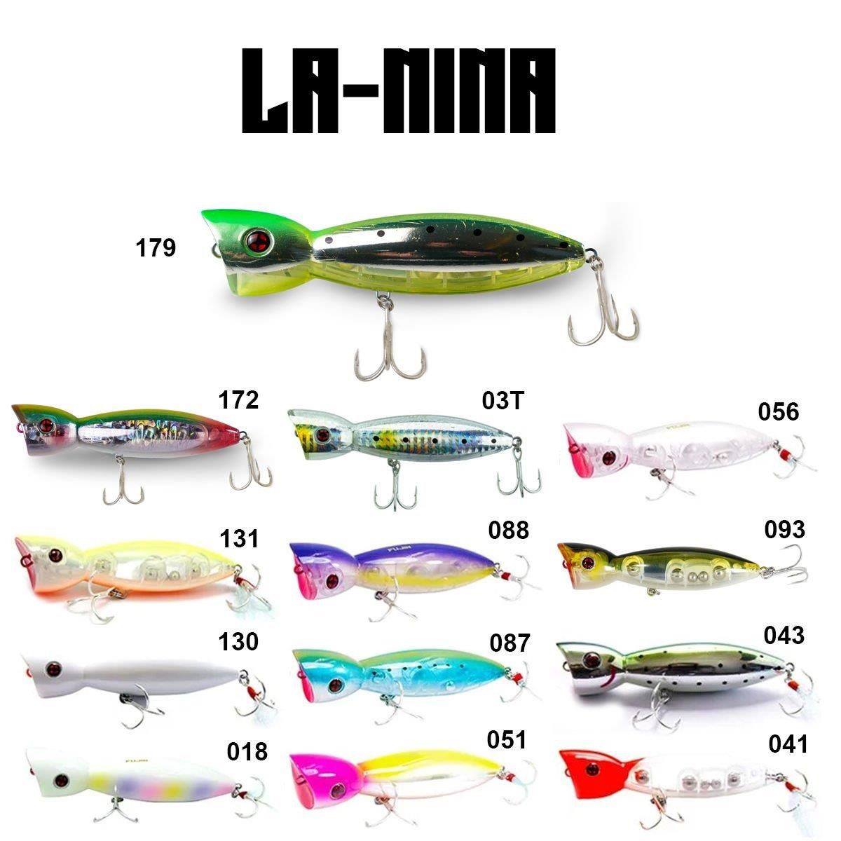 FUJIN La-Nina Maket Balık Su Üstü Popper 10cm 24gr