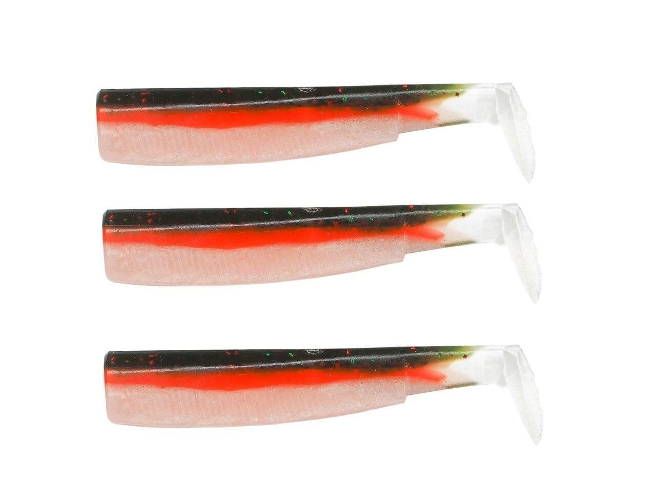 Fiiish BM140/4 BM983 3 Adet Gövde Candy Green Silikon Yem