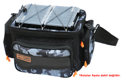 Fujin Black Camo Helper Bag - Balıkçı Çantası