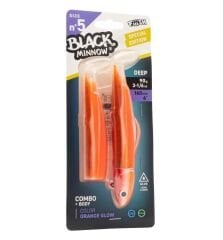 Fiiish Black Minnow BM160/5 BM3178 Combo Deep 90 Gr - Orange Glow