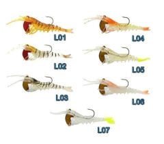 Sea Horse Manic 3D Shrimp Karides 7Cm Silikon Yem L06