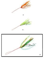 Hayabusa SE 187 Tai Rubber Free Slide Yedek Etekli Assist İğne Set