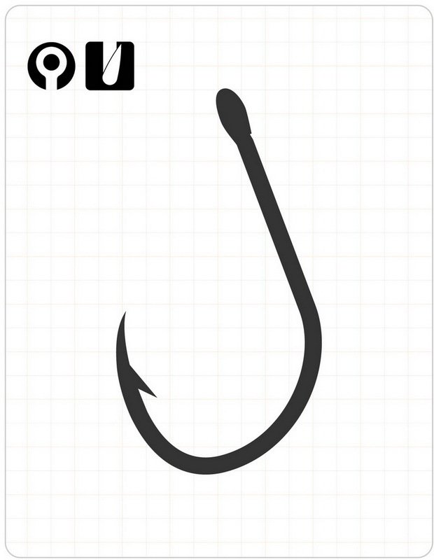 Fudo 3401 SOI Delikli Pala Black Nickel İğne
