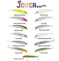 Fujin Joker 97mm 12.6gr SSR Floating Maket Balık