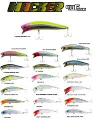 Fujin Hacker 90mm 13.7gr SSR Floating Maket Balık