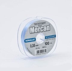 Mercan Koralle Standart Beyaz Makara Misina 100 mt