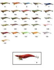 Captain 3014 Kalamar Zokası 12cm Crazy Squid Size 3.5