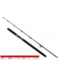 CAPTAİN Captain 1438 Tournament Boat 2 Parça Solid Tekne Kamışı 8-15lbs Atar 180 cm