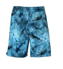 Stafu Latitude Erkek Köpekbalığı Desenli Lime Şort Mayo