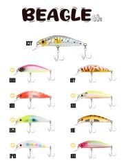 Fujin Beagle 6cm 6.5gr Maket Balık