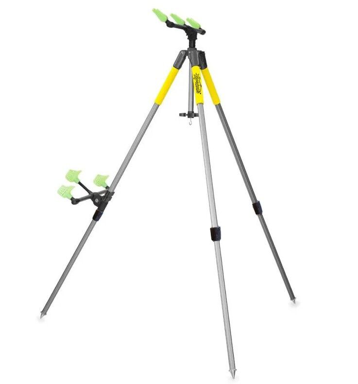 Captain 6806 Tripod Teleskobik 3'lü Ayarlanabilir Pro Surf Kamış Sehpası 180cm