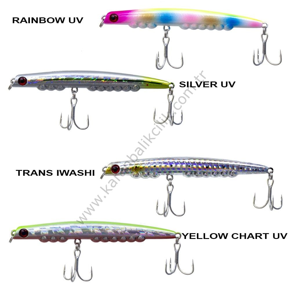 Ryuji Montero 95 S 12.5gr / 9.5cm Maket Yem