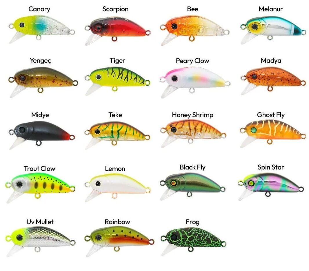 Hanfish Bıdık 3.5 Cm 3.1 Gr Maket Yem