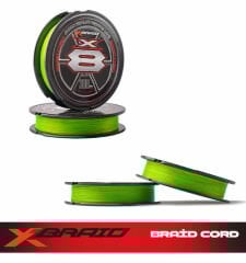 YGK X036 BRAID CORD PE X8 300M FLUO GREEN