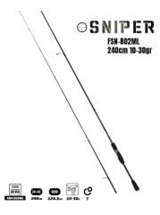 Fujin Sniper 270cm 15-55gr Spin Kamış FSN-902MH
