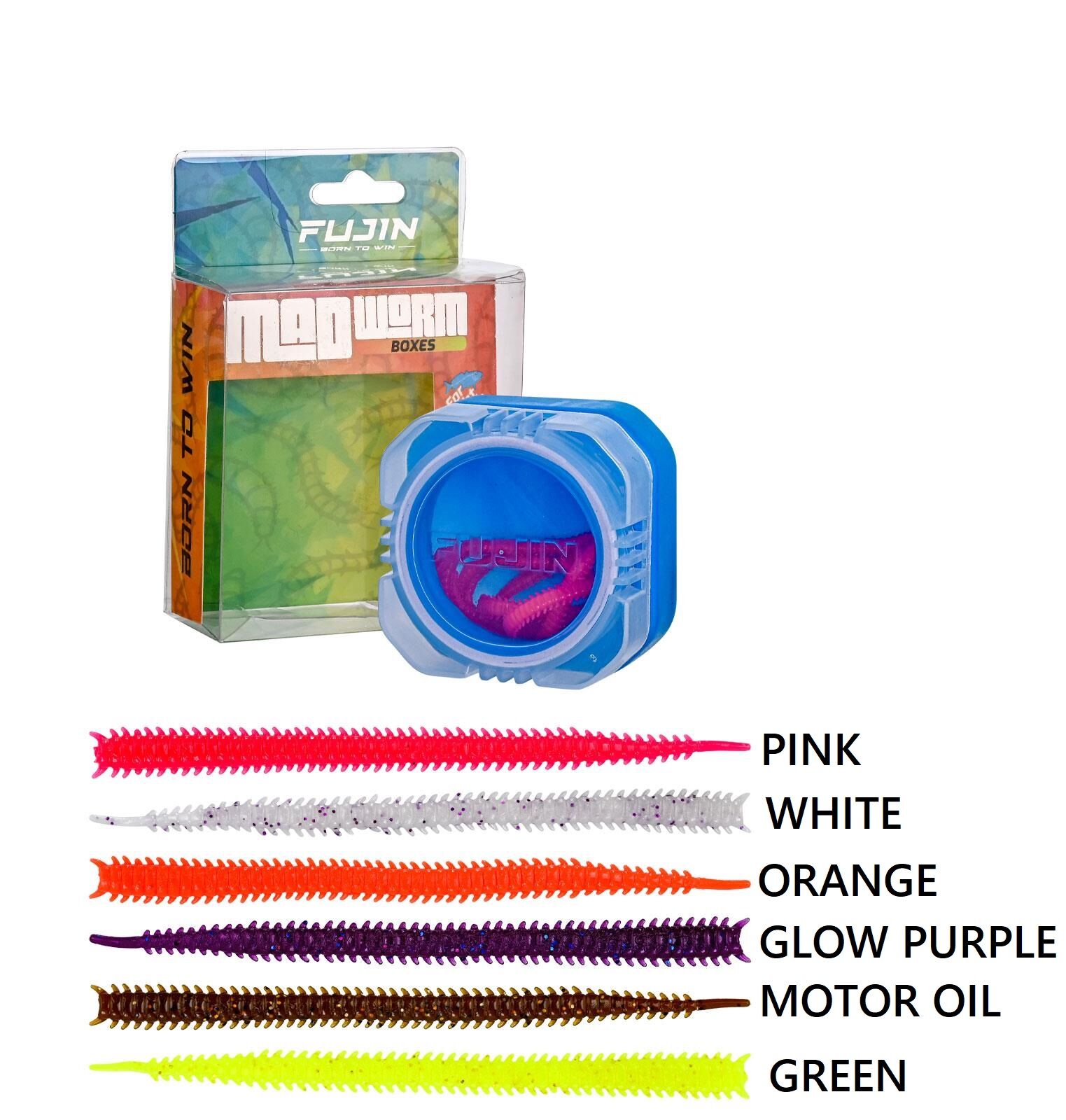 Fujin Mad Worm 9cm LRF Silikonu