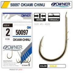 Owner 50097 Altın Sarısı Tırnklı İğne