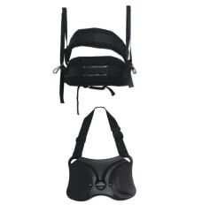 Sea Horse Bmk Bel Destekli Mücadele Kemeri Siyah