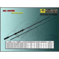 FTB Sea Hunter 698H 210cm 60-150gr Jig Kamışı