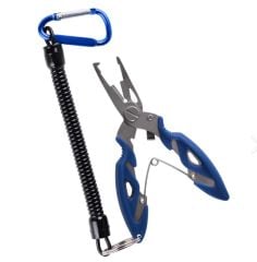 Bauer Balıkçı Pensesi ve Yaylı Karabinalı Askı Aparatı (Kitlenebilir Model)