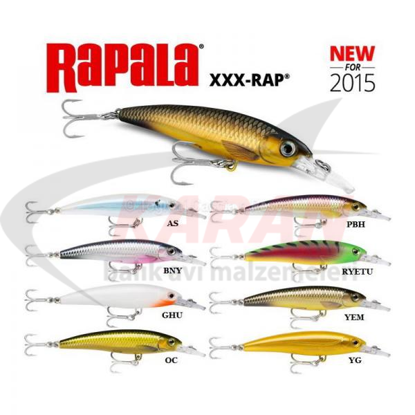 Rapala XXX-Rap Xtreme Action 100 mm