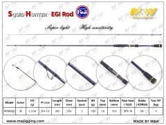 M&W Squid Hunter SPS862EL 262cm Kalamar Spin Kamışı