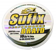 SUFIX 0.16 PERF.BRAID LOW VIS GREEN 135M