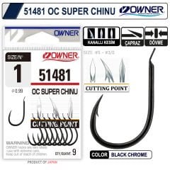 Owner 51481 Siyah Nikel Dövme İğne