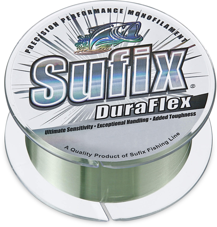 Sufix Duraflex Misina Low-Vis Green - 0.20MM - 100MT - 4.9KG