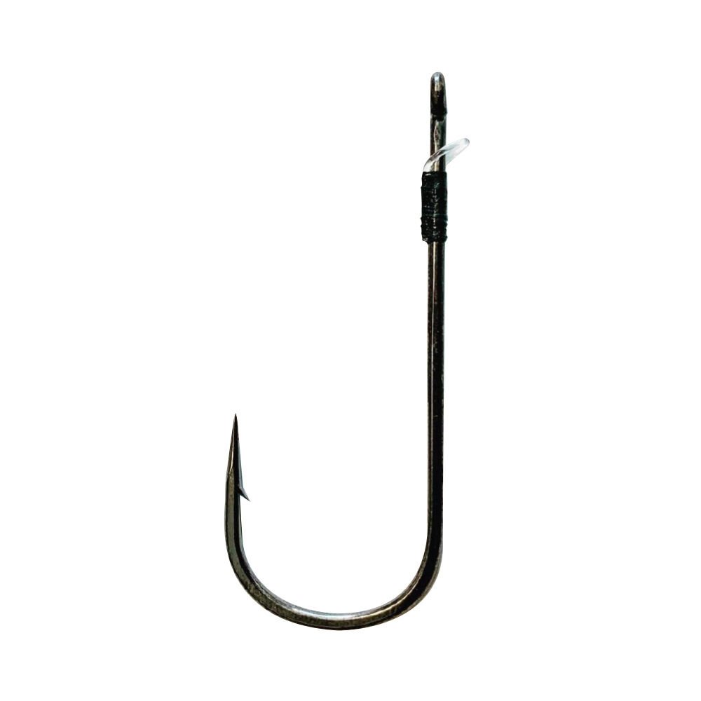 Hayabusa FPP HD Straight Güçlendirilmiş Delikli Lüfer İğnesi Black Nikel