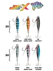 Fujin Jig-X Trio 3lü Micro Jig 10gr