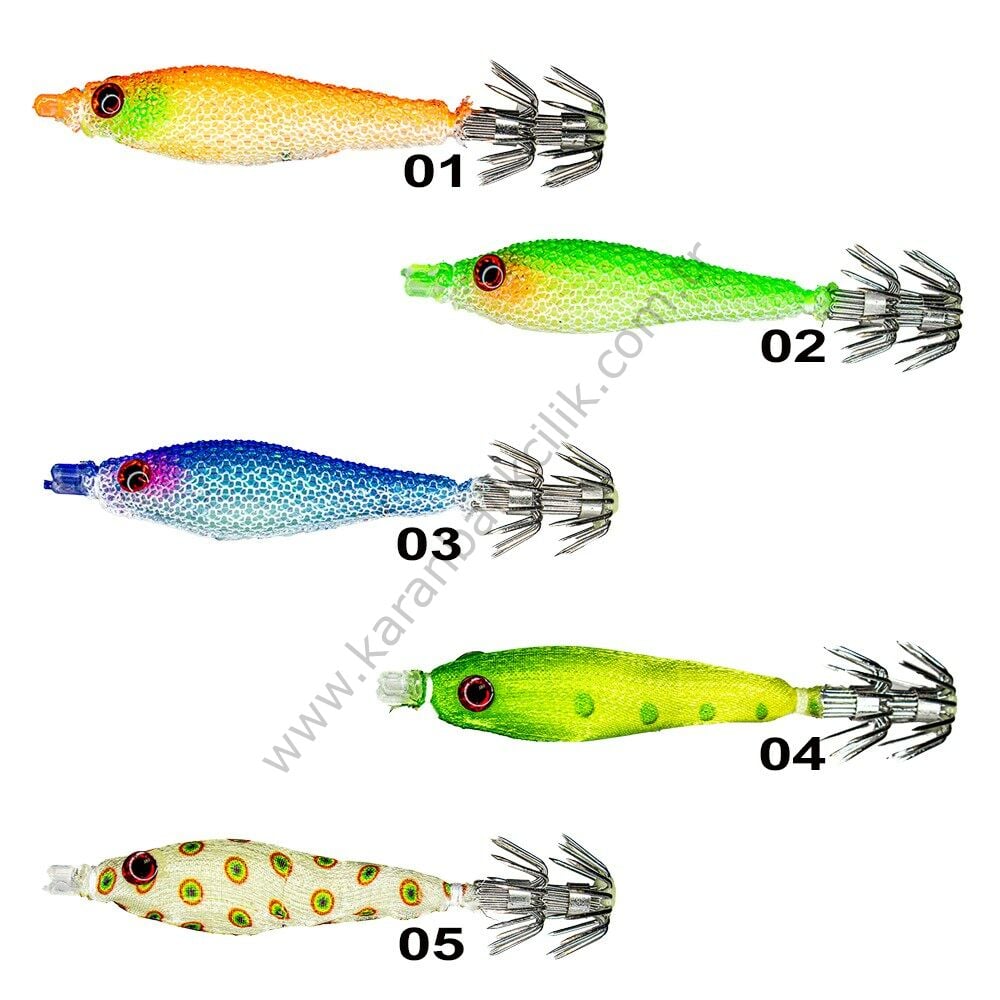 Ryuji Soft Squid 7cm Silikon Kalamar Zokası