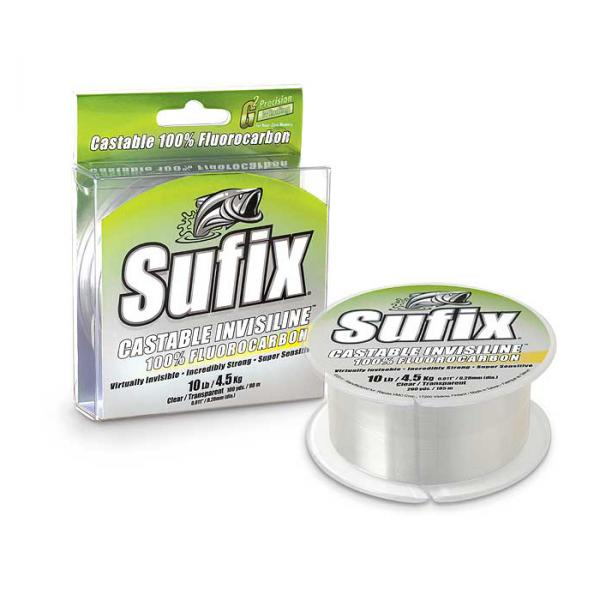 Sufix Castable Invisiline Clear 150 m 0,30 mm Fluorocarbon Misina