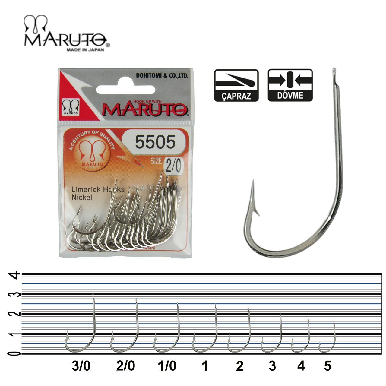 Maruto 5505 Nickel Olta İğnesi