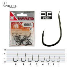 Maruto 6663 Black Nickel Olta İğnesi