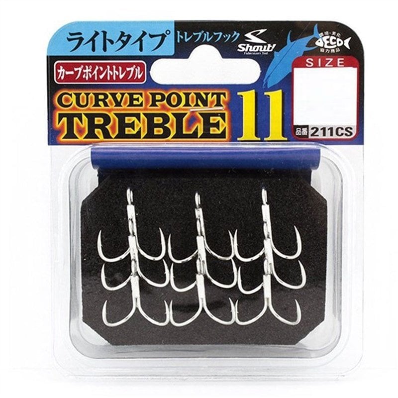 Shout Curve Point Treble 11 Üçlü İğne