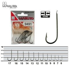 Maruto 9491 Black Nickel Olta İğnesi
