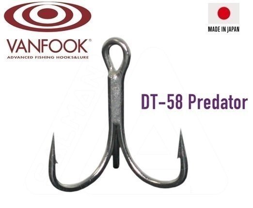 Vanfook DT-58S 2X Strong Wire Üçlü İğne No:1
